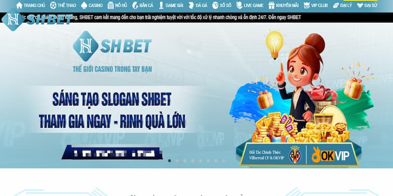 Sáng Tạo Slogan - Rinh Quà Lớn Tại Khuyến Mãi SHBET