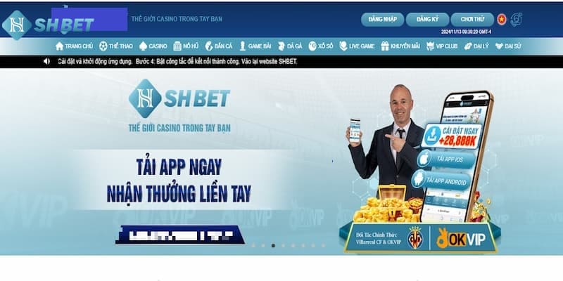 Tải App Ngay Nhận Thưởng Liền Tay Từ Nhà Cái SHBET