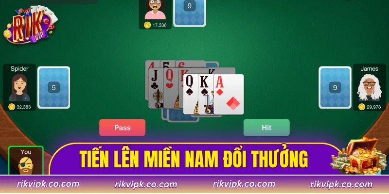 tiến lên miền nam đổi thưởng
